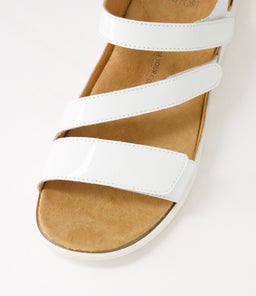 BOYDE XW ZR WHITE WHITE SOLE PATENT LEATHER