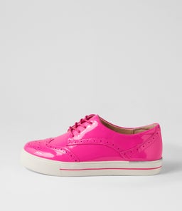 ALIVIA W ZR BRIGHT PINK WRINKLE PATENT