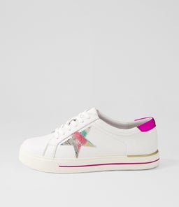 ALYSIA W ZR WHITE MULTI DOT MULTI
