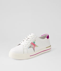 ALYSIA W ZR WHITE MULTI DOT MULTI