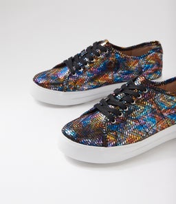 ASHLEEN W ZR BLUE HELIX LEATHER