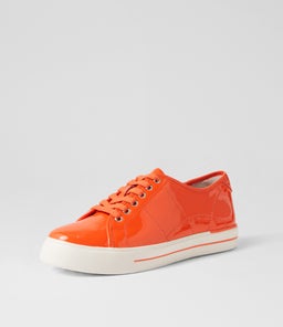ASHLEEN W ZR ORANGE PATENT LEATHER