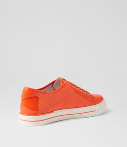 ASHLEEN W ZR ORANGE PATENT LEATHER