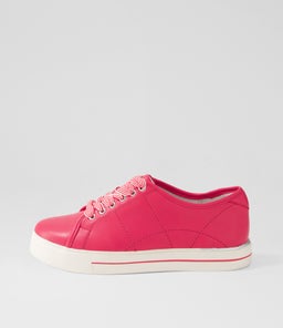 ASHLEEN W ZR BRIGHT PINK LEATHER