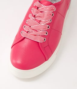 ASHLEEN W ZR BRIGHT PINK LEATHER