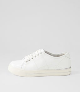 ASHLEEN W ZR WHITE PATENT LEATHER