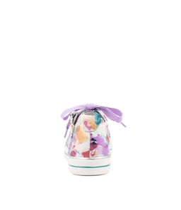 AUDRY W ZR PANSY PRINT LEATHER