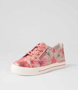 AUDRY W ZR MELON FLOWER LEATHER
