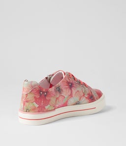AUDRY W ZR MELON FLOWER LEATHER