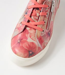 AUDRY W ZR MELON FLOWER LEATHER