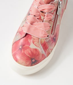 AUDRY W ZR MELON FLOWER LEATHER