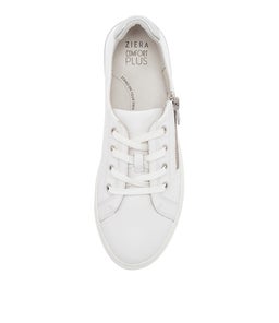 AUDRY W ZR WHITE SILVER LEATHER