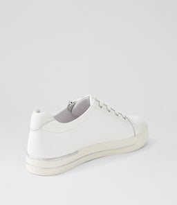 AUDRY W ZR WHITE WHITE WRINKLE PATENT LEATHER