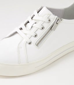AUDRY W ZR WHITE WHITE WRINKLE PATENT LEATHER
