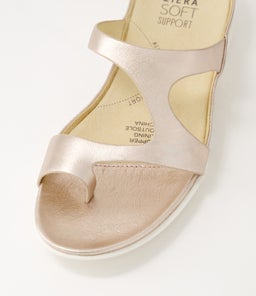 BRIDGER W ZR PALE ROSE GOLD LEATHER