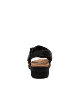 NAZLY XW ZR BLACK BLACK SOLE LEATHER