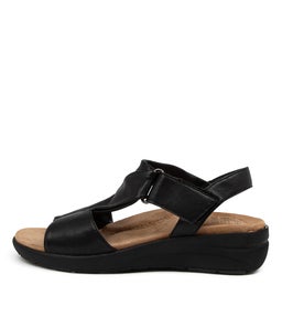 NAZLY XW ZR BLACK BLACK SOLE LEATHER