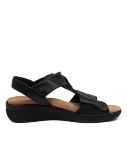 NAZLY XW ZR BLACK BLACK SOLE LEATHER