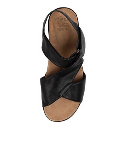 NAZLY XW ZR BLACK BLACK SOLE LEATHER