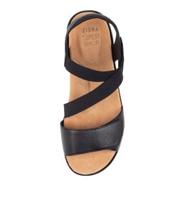 NEWZ XW ZR BLACK LEATHER ELASTIC