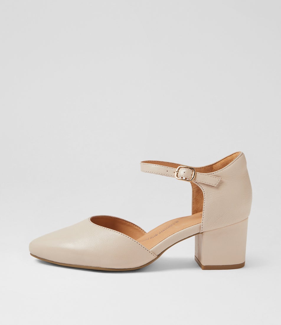 Vitor Xw Vanilla Leather Heels Vitor Xw Vanilla Leather Heels