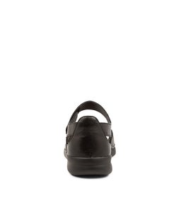 BRONN XW ZR BLACK BLACK SOLE LEATHER