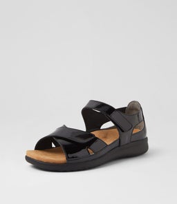 BRONN XW ZR BLACK BLACK SOLE PATENT LEATHER