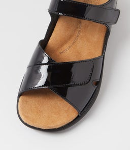 BRONN XW ZR BLACK BLACK SOLE PATENT LEATHER