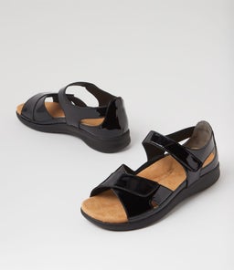 BRONN XW ZR BLACK BLACK SOLE PATENT LEATHER