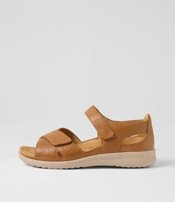 BRONN XW ZR DK TAN ALMOND SOLE LEATHER