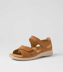 BRONN XW ZR DK TAN ALMOND SOLE LEATHER