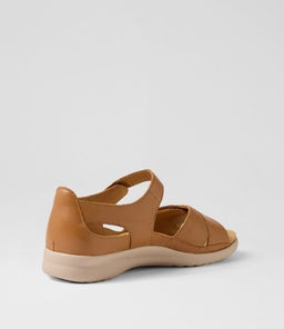 BRONN XW ZR DK TAN ALMOND SOLE LEATHER