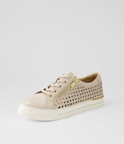 AYLEEN W ZR ALMOND LEATHER