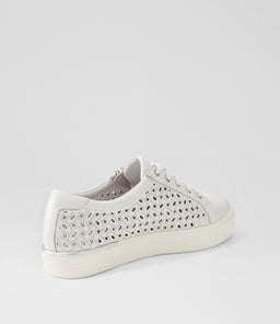 AYLEEN W ZR WHITE WHITE SOLE LEATHER