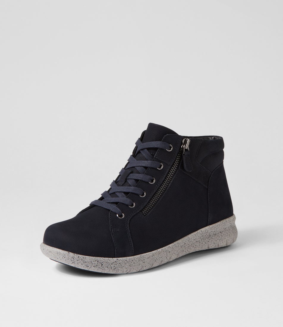 Shaunat Xf-Zr-Navy-Tumble Nubuck