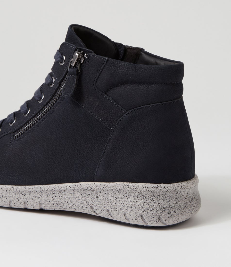 Shaunat Xf-Zr-Navy-Tumble Nubuck