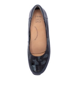 CULLENZ XW ZR NAVY NAVY LEATHER PATENT CROC