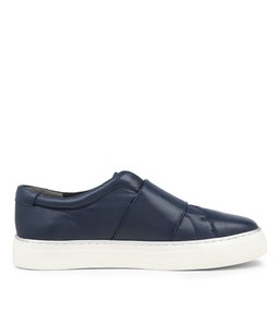 POPPIES XF ZR NAVY LEATHER