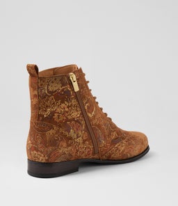 THRON XF ZR TAN ROYAL PRINT SUEDE