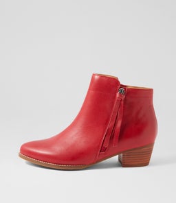 VENDAS XF ZR DK RED LEATHER