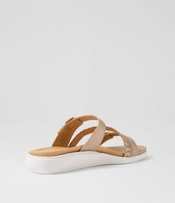 IANNA W ZR PLATINO SCRATCH LEATHER