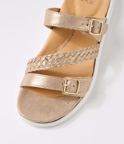 IANNA W ZR PLATINO SCRATCH LEATHER