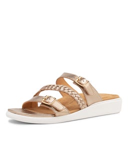 IANNA W ZR CHAMPAGNE LEATHER