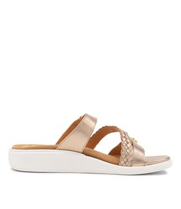 IANNA W ZR CHAMPAGNE LEATHER