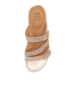 IANNA W ZR CHAMPAGNE LEATHER