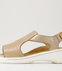 BALINTO W ZR PLATINO PLATINO SCRATCH CUT LEATHER LEATHER