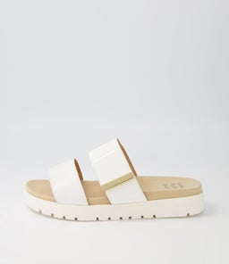 NAIRO XW ZR WHITE LEATHER PATENT