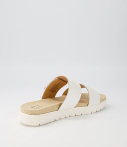 NAIRO XW ZR WHITE LEATHER PATENT