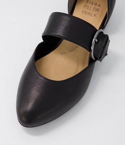 LORAA W ZR BLACK LEATHER