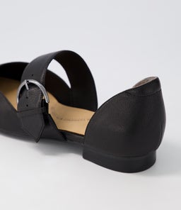 LORAA W ZR BLACK LEATHER